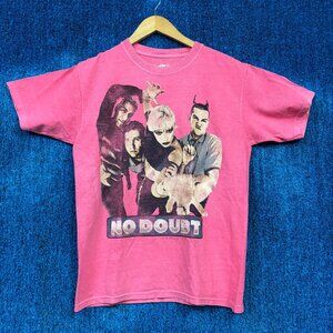 No Doubt Rock Pink T-Shirt Size S/M